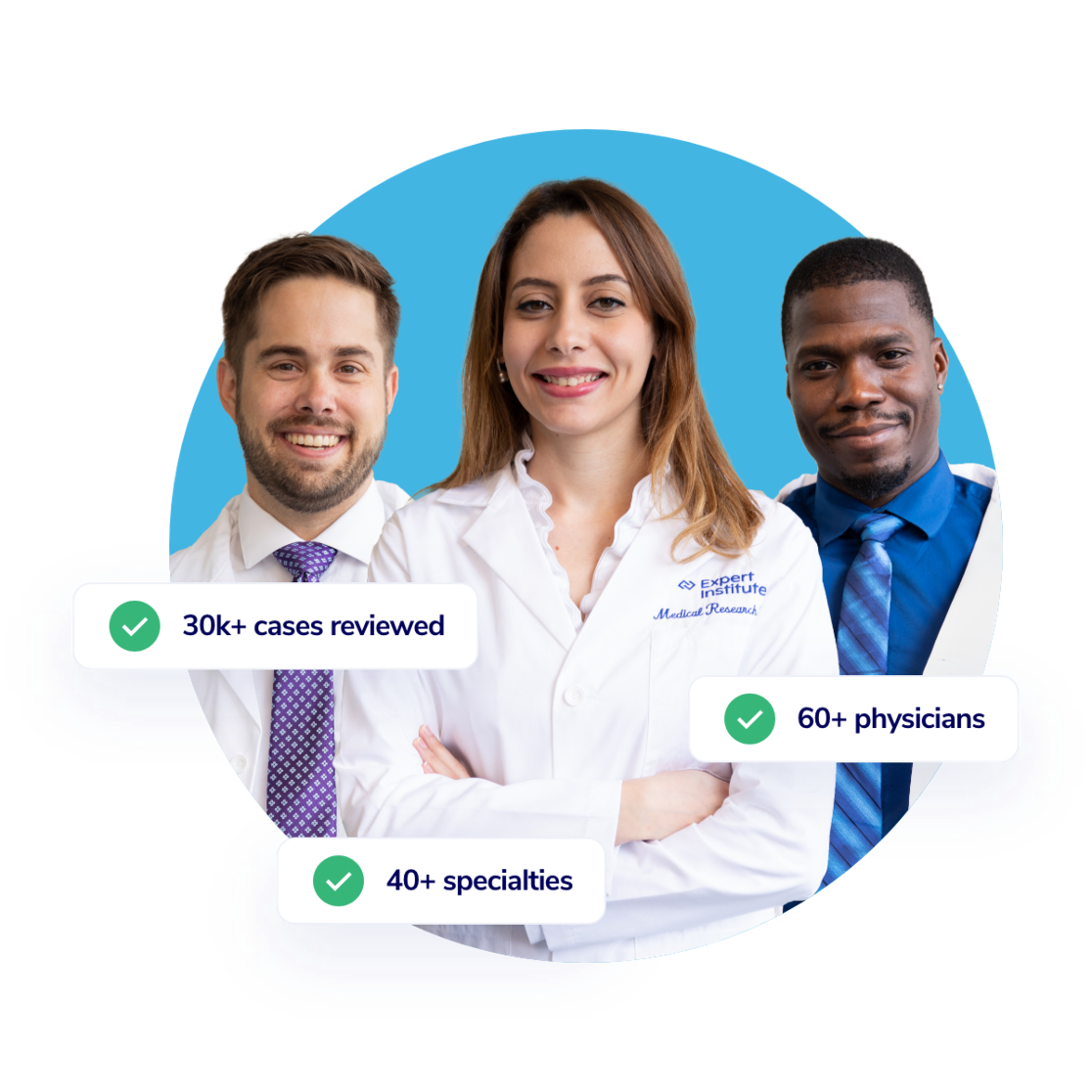 We reveal a 360-degree view of each expert candidate to ensure they can withstand deposition and cross-examination.