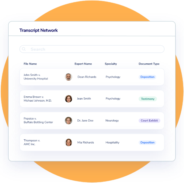 Join the transcript network