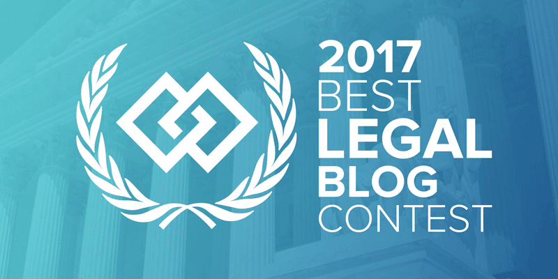 2017 Best Legal Blog Contest