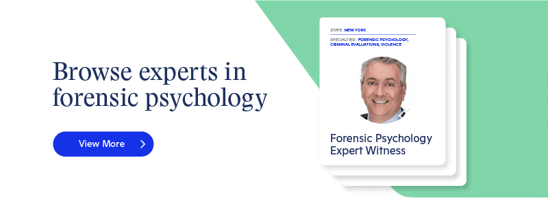 Forensic Psychology Expert