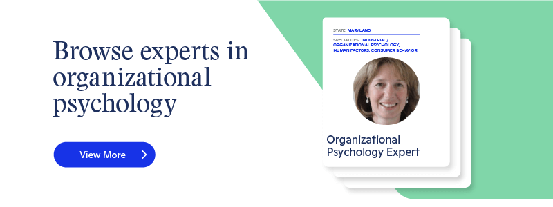 Organizational Psychology Expert